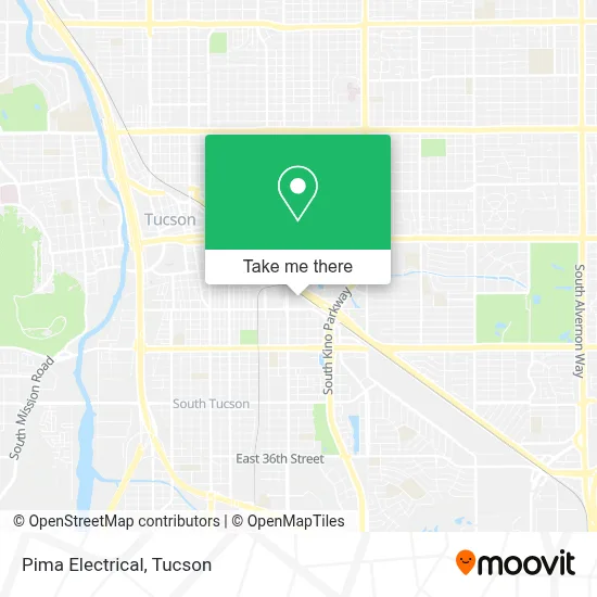Pima Electrical map