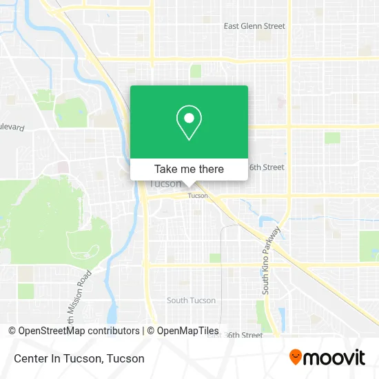 Center In Tucson map