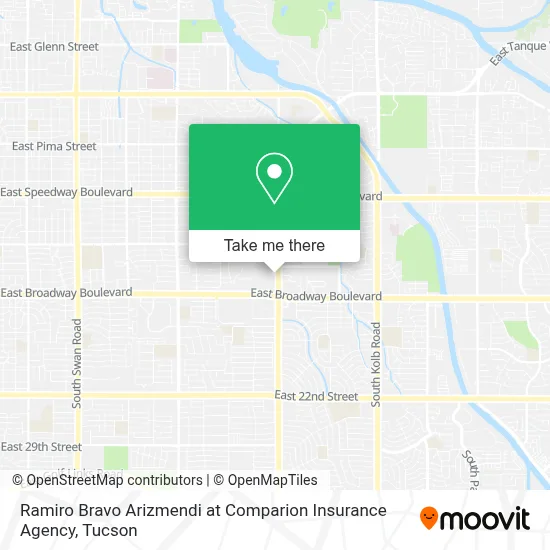 Ramiro Bravo Arizmendi at Comparion Insurance Agency map