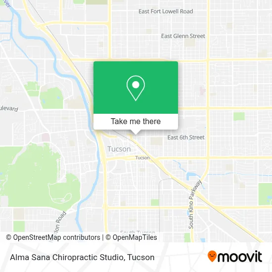 Alma Sana Chiropractic Studio map