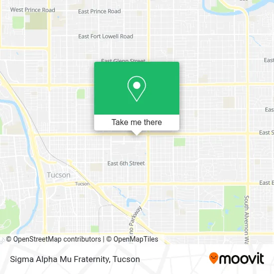 Sigma Alpha Mu Fraternity map