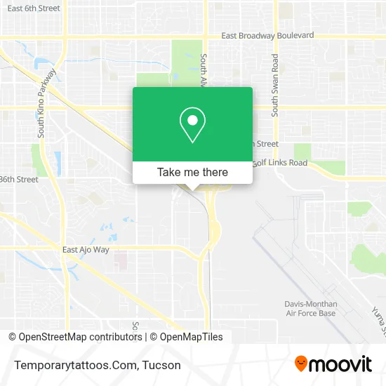 Temporarytattoos.Com map