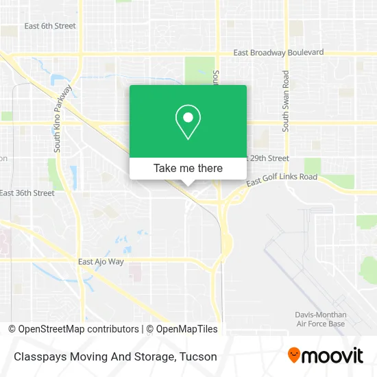 Classpays Moving And Storage map