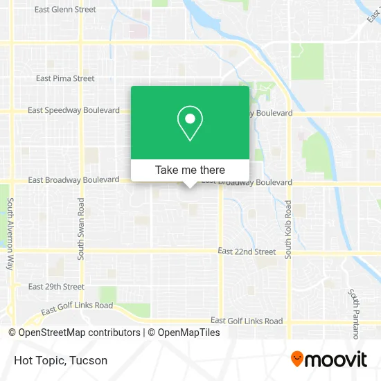 Hot Topic map
