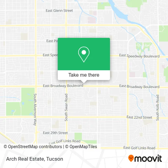 Arch Real Estate map