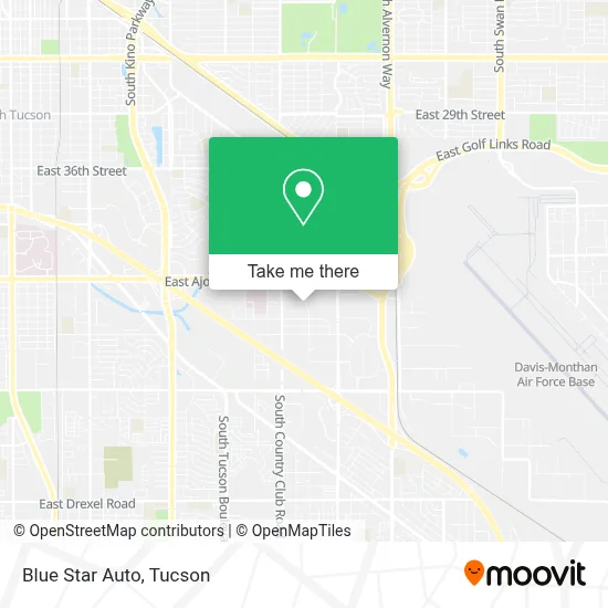 Blue Star Auto map