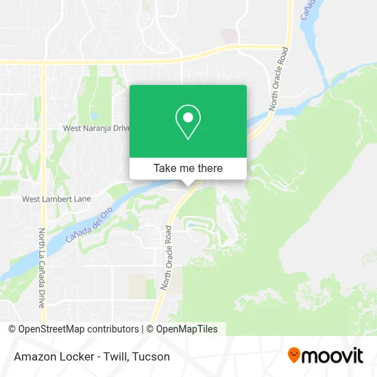 Amazon Locker - Twill map