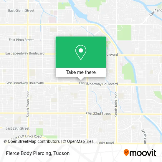 Fierce Body Piercing map