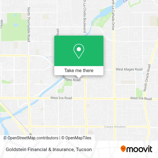 Goldstein Financial & Insurance map