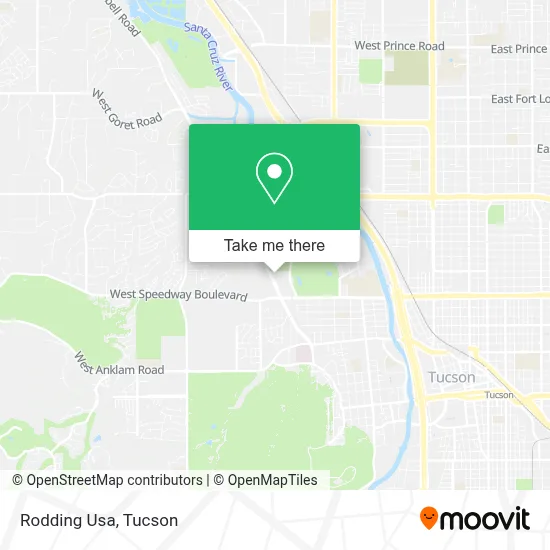 Rodding Usa map