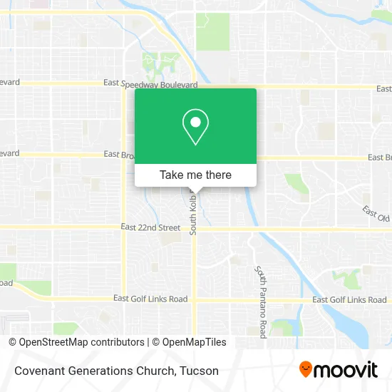 Covenant Generations Church map