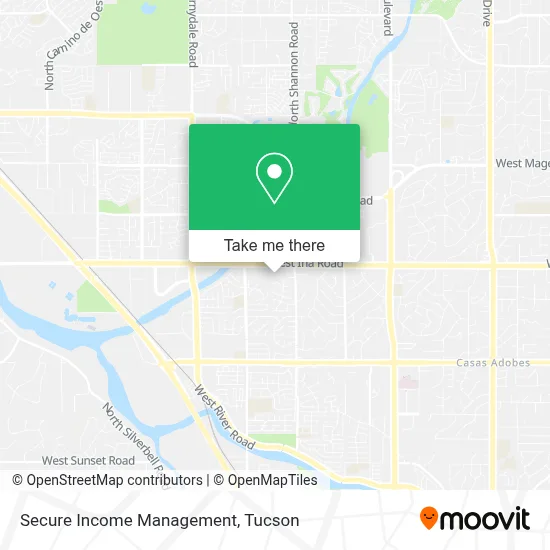 Secure Income Management map
