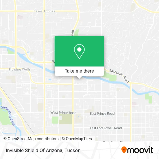 Invisible Shield Of Arizona map