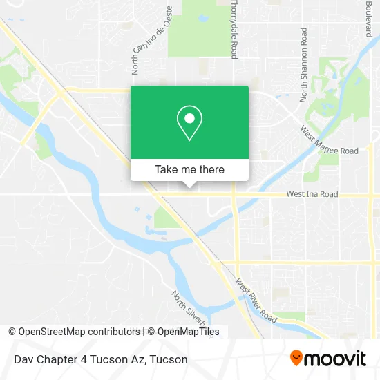 Dav Chapter 4 Tucson Az map