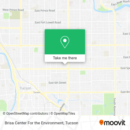Brisa Center For the Environment map