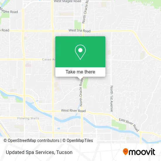 Updated Spa Services map
