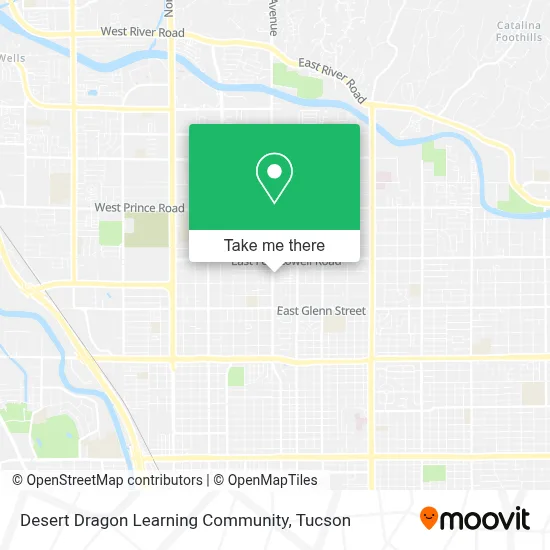 Desert Dragon Learning Community map