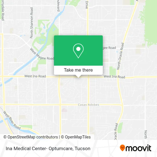 Ina Medical Center- Optumcare map
