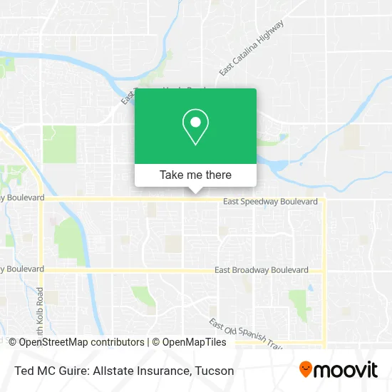 Ted MC Guire: Allstate Insurance map