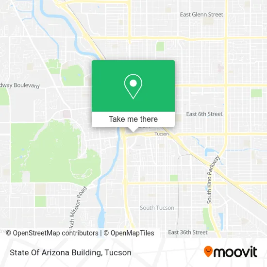 State Of Arizona Building map