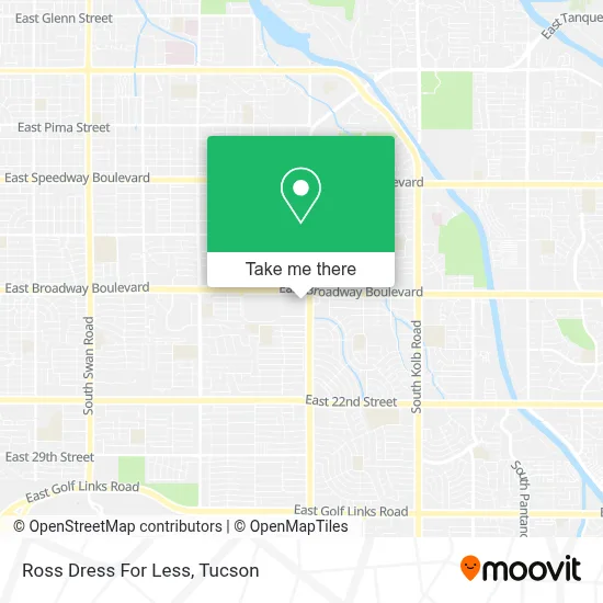 Ross Dress For Less map