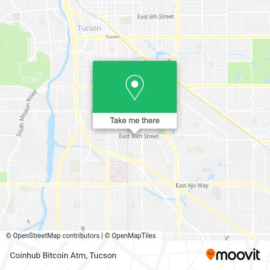 Coinhub Bitcoin Atm map