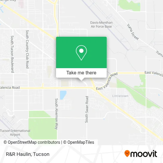R&R Haulin map