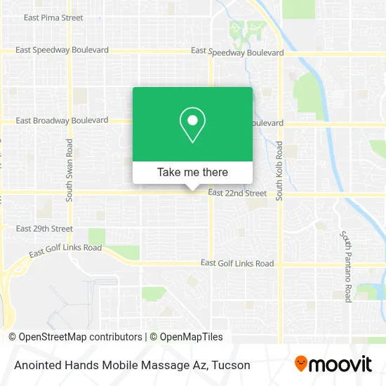 Anointed Hands Mobile Massage Az map
