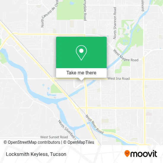 Locksmith Keyless map