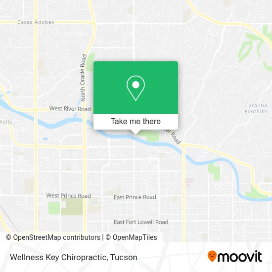 Wellness Key Chiropractic map