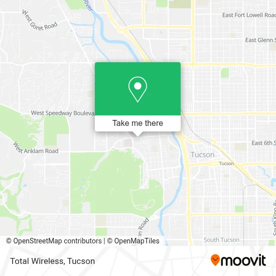 Total Wireless map