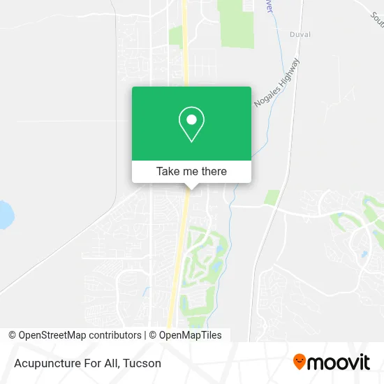 Acupuncture For All map