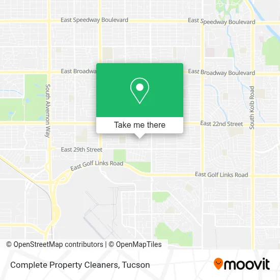 Complete Property Cleaners map