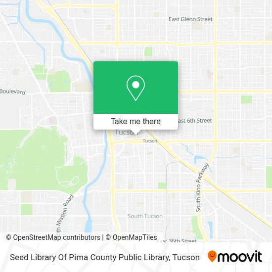 Seed Library Of Pima County Public Library map