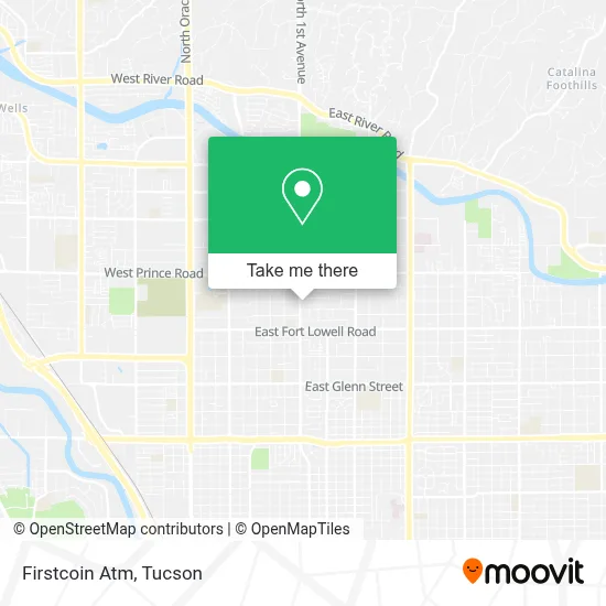Firstcoin Atm map