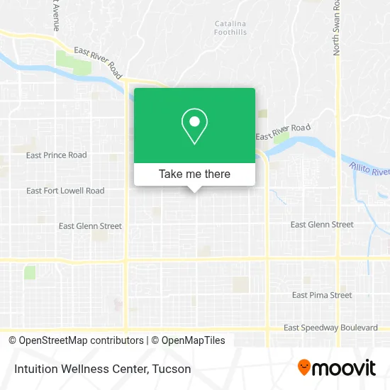 Intuition Wellness Center map