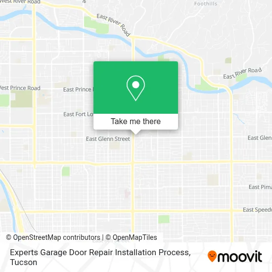 Experts Garage Door Repair Installation Process map
