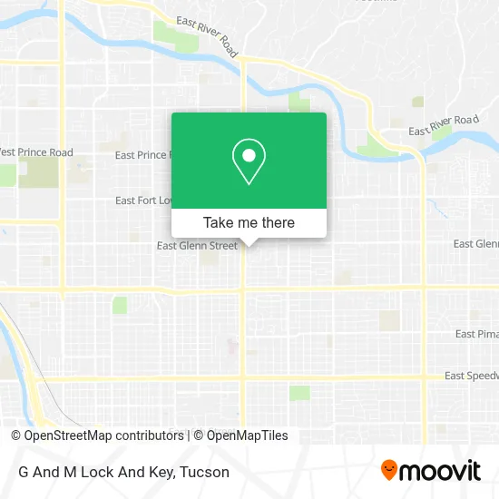 G And M Lock And Key map