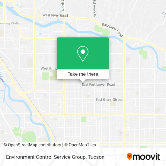 Environment Control Service Group map