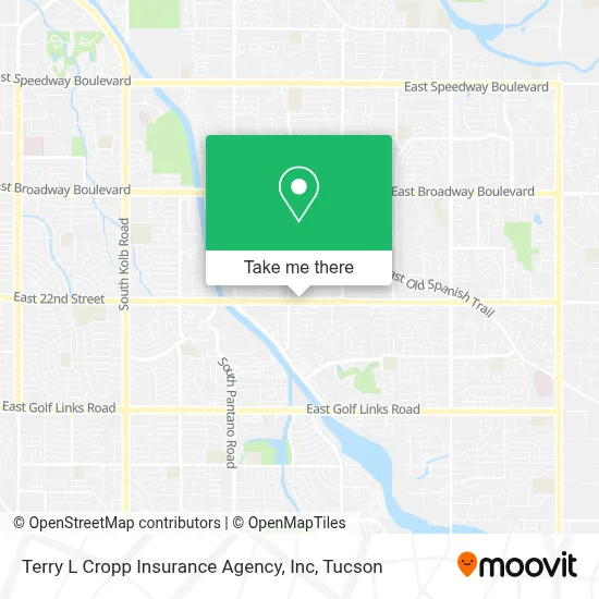 Terry L Cropp Insurance Agency, Inc map