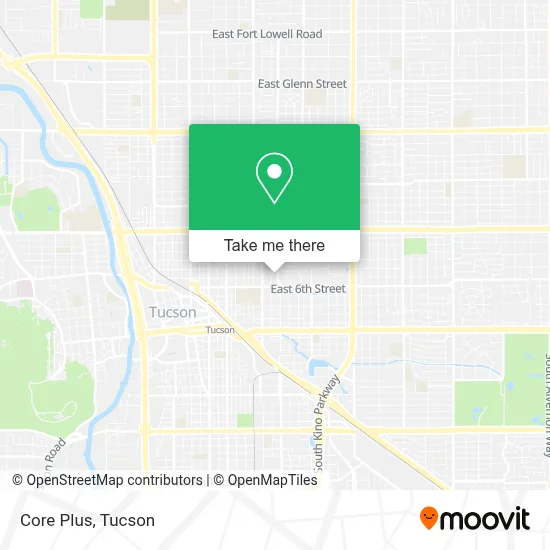 Core Plus map