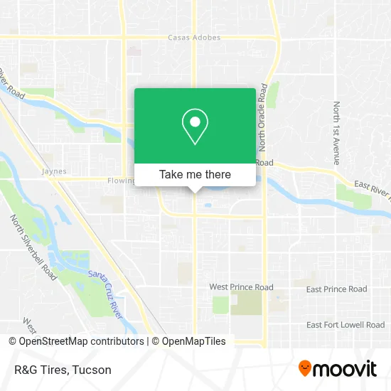 R&G Tires map