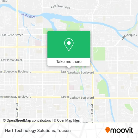 Hart Technology Solutions map