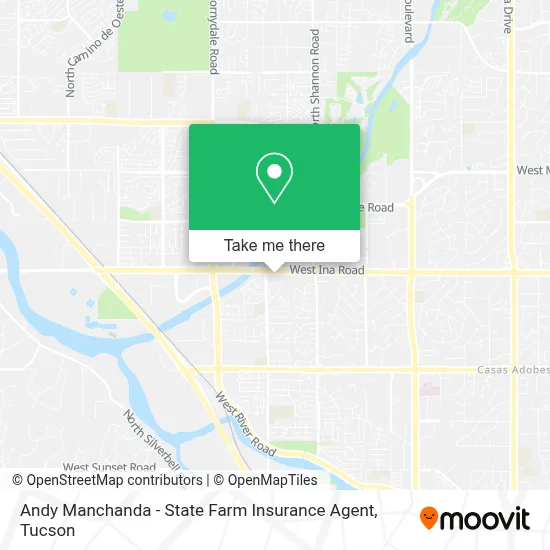 Andy Manchanda - State Farm Insurance Agent map