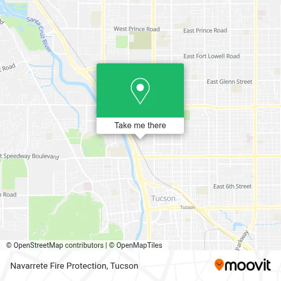 Navarrete Fire Protection map