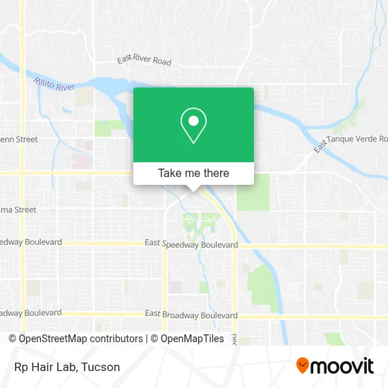 Rp Hair Lab map