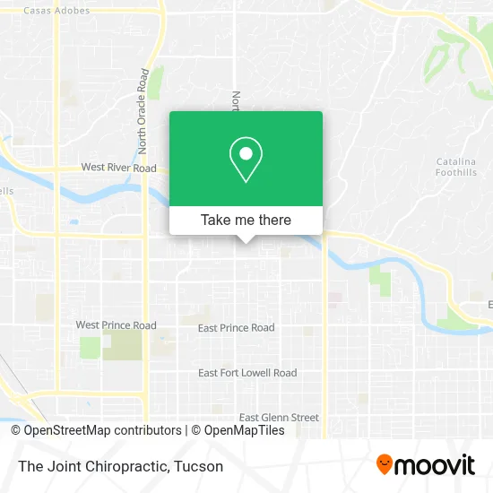 The Joint Chiropractic map