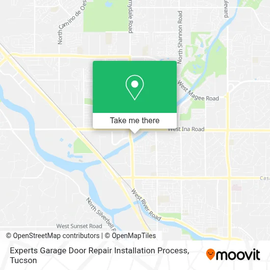 Experts Garage Door Repair Installation Process map