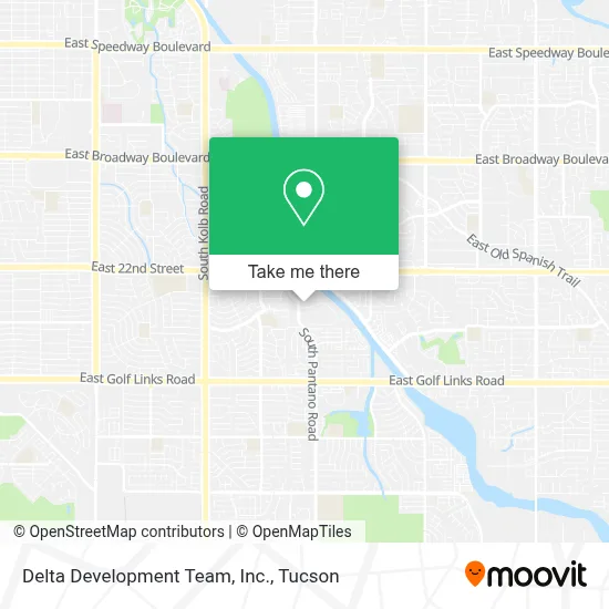 Delta Development Team, Inc. map