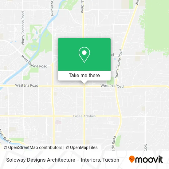 Soloway Designs Architecture + Interiors map